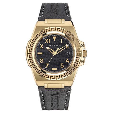 versace goldene uhr 700|Versace greca watch.